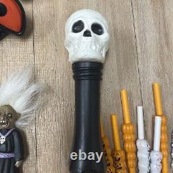 Scary Vintage NEW Halloween Lot In Box Items Valuable Rare