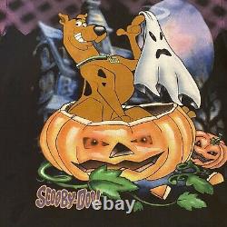 Scooby-Doo Halloween Pumpkin T-shirt Vintage Mens Sz XL Hanna-Barbera 90s Rare