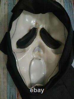 Scream Ghostface Mask Fun World Div Rare Glow Vintage