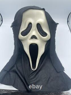 Scream Ghostface Mask Fun World Div. Vintage RARE 90s Glow In The Dark Halloween