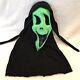 Scream Ghostface Tate Mask Fun World Div Vtg Green Cotton Shroud 1990s Rare