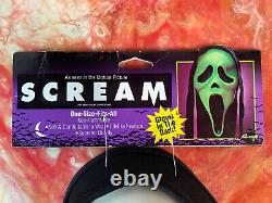 Scream MK Squinty Tagged Ghost Face Mask Fun World Rare