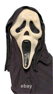 Scream Mask Fantastic Faces Vintage Rare Really Nice Collectors Mask