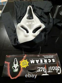 Scream Mask Reshoot Glow Tagged Td Ghostface Extremely Rare Vintage Halloween