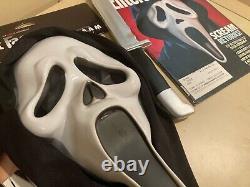 Scream mask TAGGED Vintage magazine lot and knife! RARE MASSIVE FANS GO CRAZY