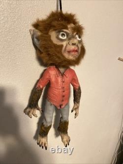 Spirit Halloween Morbid Hanging Latex Wolfboy Zombaby Rare vintage