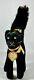 Steiff Rare Vintage Black Mini Halloween Scaredy Cat Velvet Chest Tag All Id 4