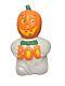 Tpi Pumpkin Head Ghost Boo Lighted Halloween Rare 24 Blow Mold Vintage 1993 Euc