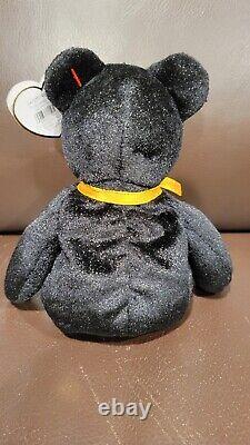 TY Halloween Bear Haunt Beanie Baby Error Tag Vintage Rare