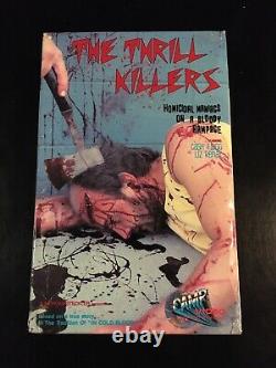 The Thrill Killers Vhs Horror Camp Video Big Box Vintage Cult Rare Gore Slasher
