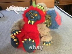 Two Los Temblors plush lot VIR vintage horror halloween my pet monster RARE