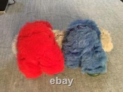 Two Los Temblors plush lot VIR vintage horror halloween my pet monster RARE