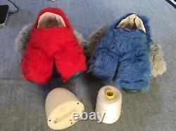 Two Los Temblors plush lot VIR vintage horror halloween my pet monster RARE