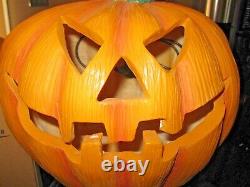 ULTRA RARE VINTAGE Mist Decorative Lamp Halloween Evil Pumpkin With Box Color