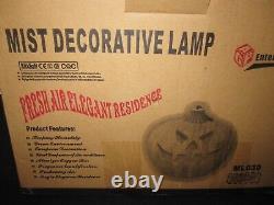 ULTRA RARE VINTAGE Mist Decorative Lamp Halloween Evil Pumpkin With Box Color