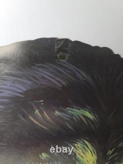 Universal Monsters Werewolf Die Cut RARE 80's 16 x 11 Halloween Double VTG