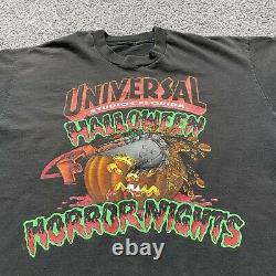 Universal Studios Vintage 1992 Halloween Horror Nights T- Shirt RARE USA Large