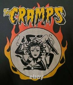 VERY RARE VINTAGE The Cramps Exotic Erotic Ball Halloween 1993 T-Shirt XL