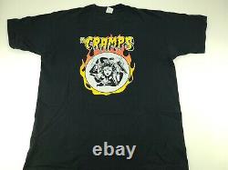 VERY RARE VINTAGE The Cramps Exotic Erotic Ball Halloween 1993 T-Shirt XL Sing