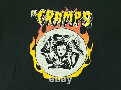 VERY RARE VINTAGE The Cramps Exotic Erotic Ball Halloween 1993 T-Shirt XL Sing