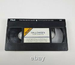 VINTAGE 1978 Media Halloween VHS Collectible RARE