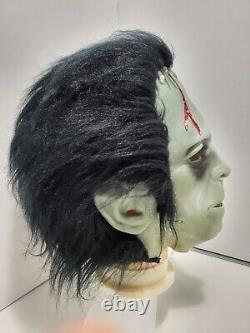 VINTAGE FRANKENSTEIN MONSTER HALLOWEEN LATEX MASK WithHAIR illfelder Toy Co. Rare