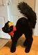 Vintage German Rare Steiff Halloween Scaredy Cat With All Ids Miniature 5 Tall