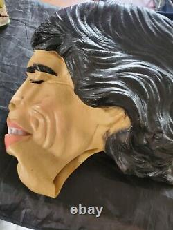 VINTAGE Mick Jagger Rolling Stones Cesar Mask Rare VG Condition