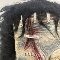 VINTAGE Topstone FRANKENSTEIN Monster Mask Halloween Latex Horror RARE VG