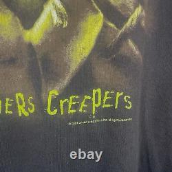 VTG 2001 Rare Jeepers Creepers Horror Movie Promo Size XL FADED