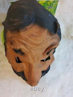 VTG 60s DRACULA MASK Early RARE Keith Ward Creation Ruber HALLOWEEN Sr Hussein