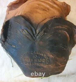 VTG 60s DRACULA MASK Early RARE Keith Ward Creation Ruber HALLOWEEN Sr Hussein