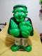 Vtg 80's Rare Frankenstein Candy Container Mexican Toy, Ko Bootleg Plastic 16
