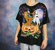 Vtg 90s Scooby Doo Halloween Cartoon Rare Vintage All Over Tee Shirt Adult Xxl