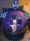 Vtg Gemmy Airblown Inflatable Whirlwind Globe Ovr 6 Tall Halloween Skeleton Rare