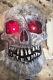 Vtg Halloween Plastic Skull Spooky Electronic Shaking Skeleton (rare) Works