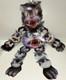 Vtg Halloween Jointed Black Cat Head Body Parts Cut Out Wall Hanger Very Rare