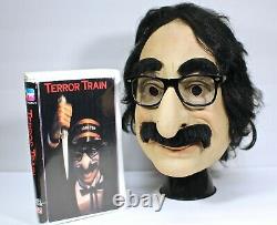 VTG. RARE 1976 Cesar Terror Train Critic halloween mask Groucho Marx Horror