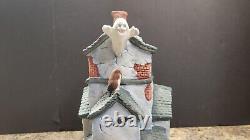 VTG RARE Old World Christmas OWC 1987 Halloween Haunted House WORKS Lights Ghost