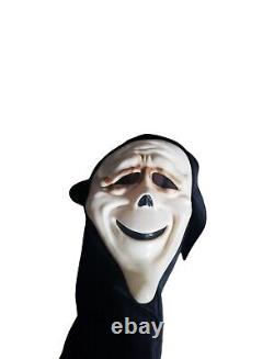 VTG Rare Scary Movie Scream Ghost Face Mask Hood Stoned Spoof Easter Unlimited