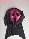 Vtg Scream Mask Metallic Sparkle Pink Rare Ghostface Funworld Easter Unlimited