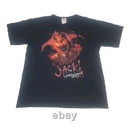 VTG Universal Studios Halloween Horror Nights Jack Clown Shirt Sz M 2006 Rare