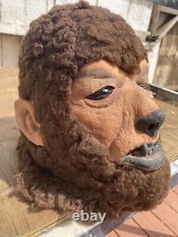 Very Rare Don Post Vintage Original WOLFMAN Halloween Mask Universal Monsters