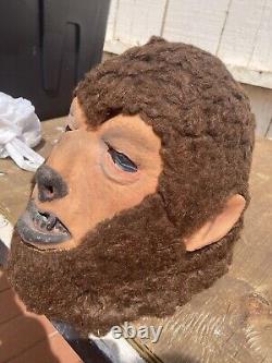 Very Rare Don Post Vintage Original WOLFMAN Halloween Mask Universal Monsters