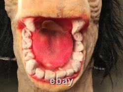 Very Rare HTF Vintage Topstone Velvet Monkey Ape Gorilla Hairy Halloween Mask