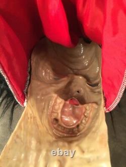 Very Rare HTF Vintage Topstone Velvet Monkey Ape Gorilla Hairy Halloween Mask