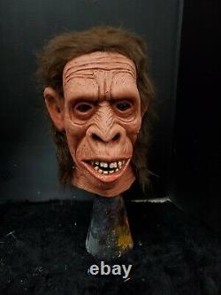 Very rare Frank Coffman Neanderthal mint vintage halloween mask