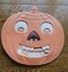 Vintage 1930's German Halloween Embossed Pumpkin Die Cuts 13 Rare Model