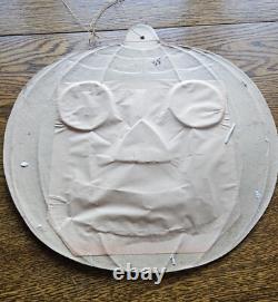 Vintage 1930's German Halloween Embossed pumpkin Die Cuts 13 rare model