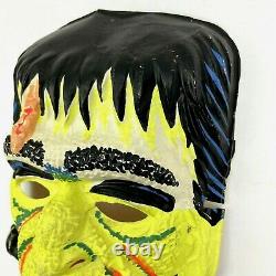 Vintage 1960's Halloween Mask Ben Cooper Frankenstein 29 Cent Stamp RARE